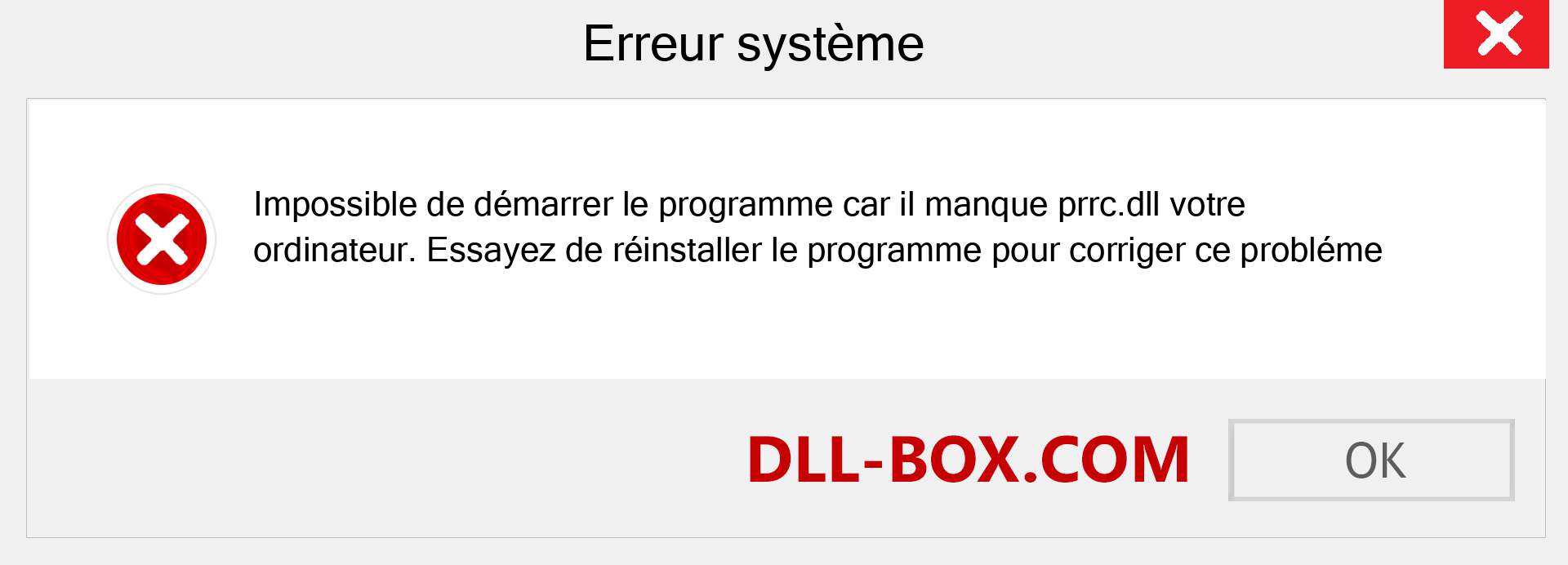 Le fichier prrc.dll est manquant ?. Télécharger pour Windows 7, 8, 10 - Correction de l'erreur manquante prrc dll sur Windows, photos, images